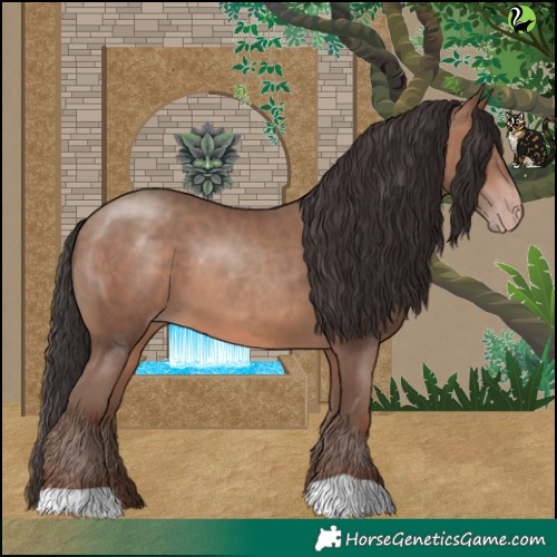 Horse Color:Sable Champagne 