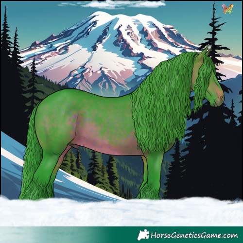Horse Color:Watercolor Brown