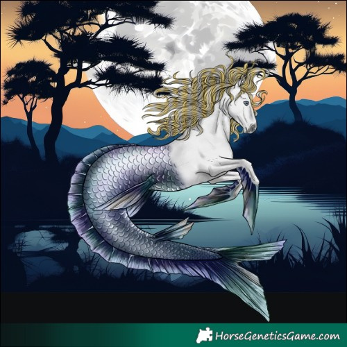 Horse Color:Painted Silver Bay Chinchilla Dun Tobiano 