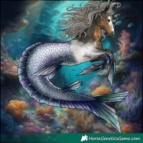 Horse Color:Gray Silver Buckskin Rabicano