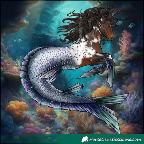 Horse Color:Gray White Spotted Liver Chestnut Near Leopard
