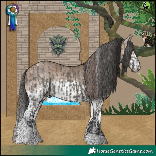 Horse Color:Grullo Tobiano and Bay Dun Merle Splash Tobiano