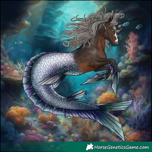 Horse Color:Gray Silver Brown