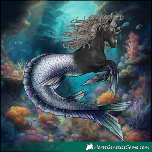 Horse Color:Gray Silver Brown 