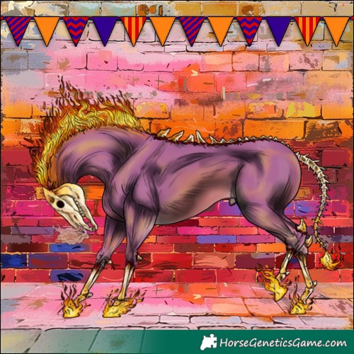 Horse Color:Watercolor Chestnut