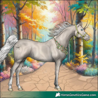 Horse Color:Silver Smoky Creme