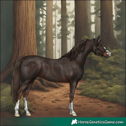 Horse Color:Liver Chestnut 