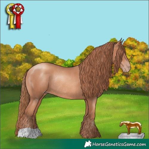 Horse Color:Gold Champagne Rabicano 