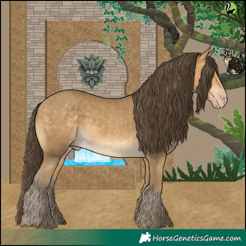 Horse Color:Sable Cream Champagne
