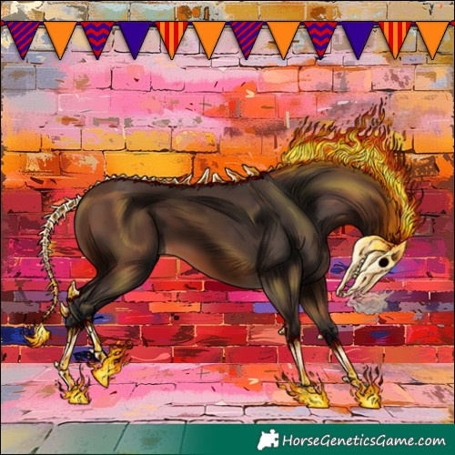 Horse Color:Brown 