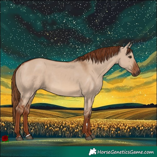 Horse Color:Red Dun