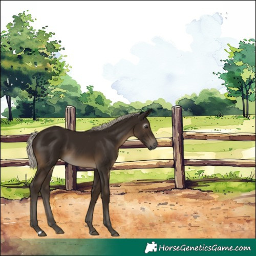 Horse Color:Gray Silver Smoky Black
