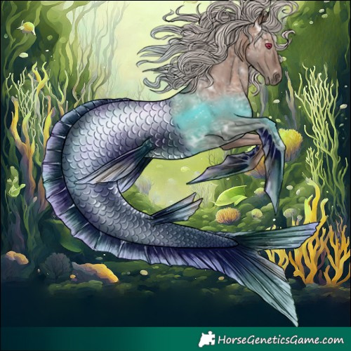 Horse Color:Silver Black Ice 