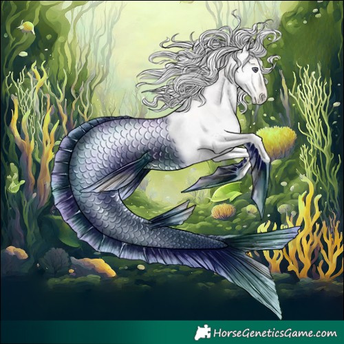 Horse Color:Chocolate Silver Black Chinchilla Snowdrop Pearl Tobiano