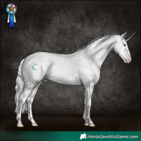 Horse Color:Silver Classic Champagne Chinchilla Dun Splash