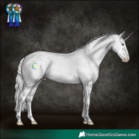 Horse Color:Silver Classic Champagne Chinchilla Dun Splash