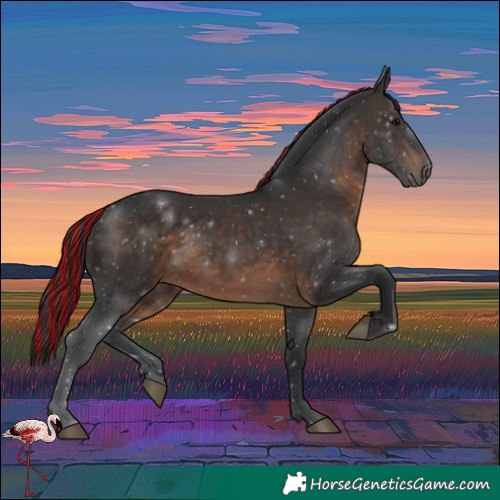 Horse Color:Painted Brown