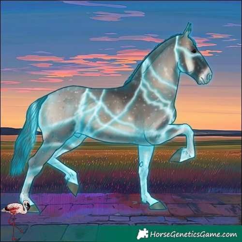 Horse Color:Thunderstruck Blue Onyx