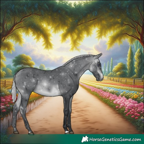 Horse Color:Silver Bay Chinchilla