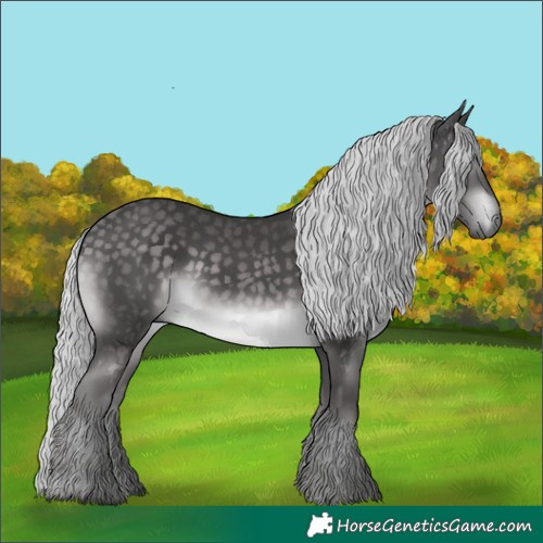 Horse Color:Platinum Silver Buckskin
