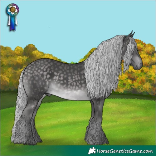 Horse Color:Platinum Silver Buckskin 