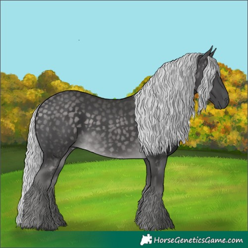 Horse Color:Platinum Silver Buckskin
