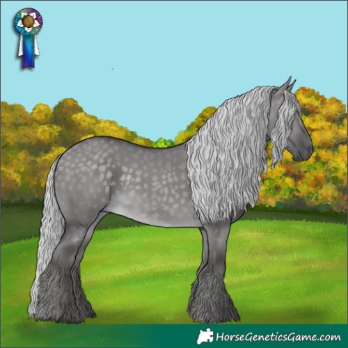 Horse Color:Platinum Silver Buckskin Dun
