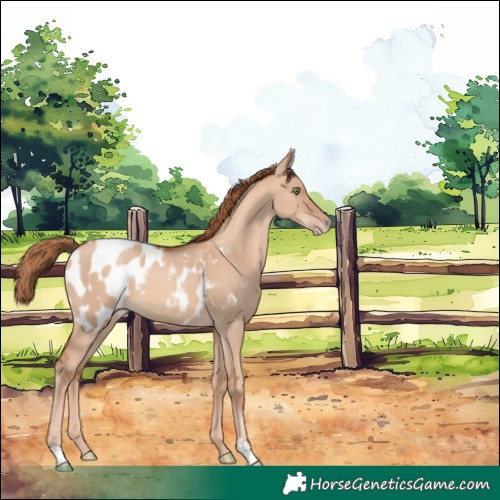 Horse Color:Gold Champagne Dun Blanket