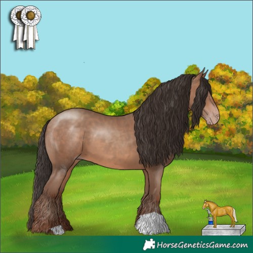 Horse Color:Sable Champagne 