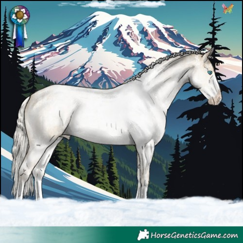 Horse Color:Powder White Silver Buckskin Roan Pearl Dun Brindle