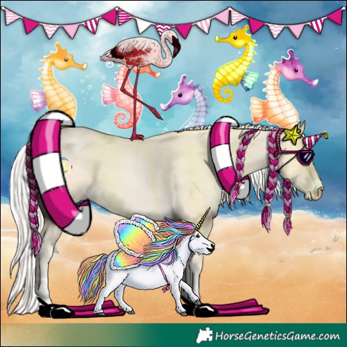 Horse Color:Silver Buckskin Pearl