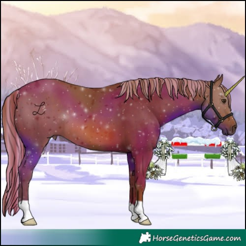 Horse Color:Painted Chestnut 
