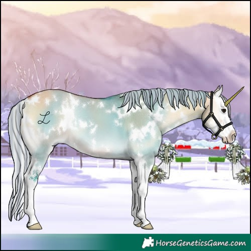 Horse Color:Painted White Spotted Silver Brown Onyx Splash