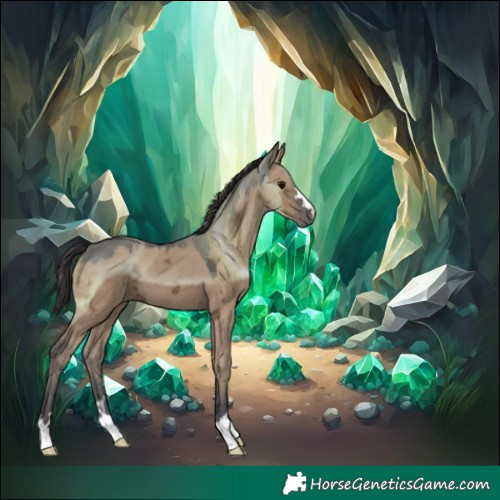 Horse Color:Grullo Ice 