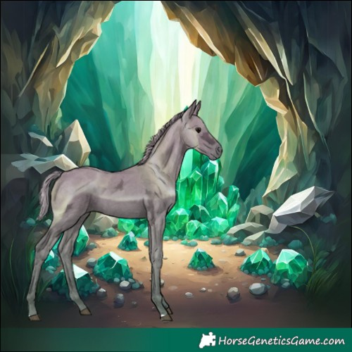 Horse Color:Silver Grullo Ice