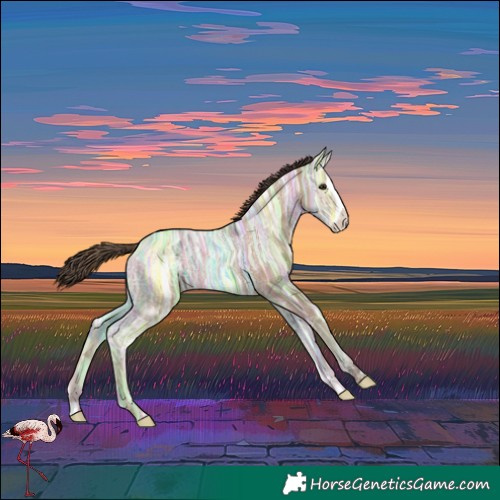 Horse Color:Classic Champagne Ice Splash