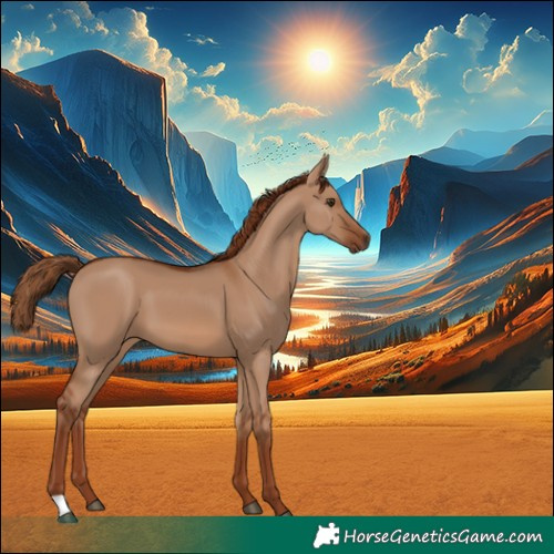 Horse Color:Red Dun 