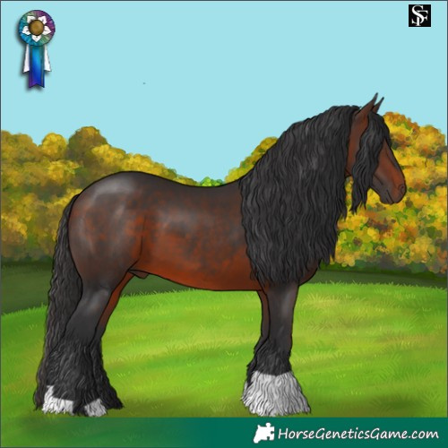 Horse Color:Brown 