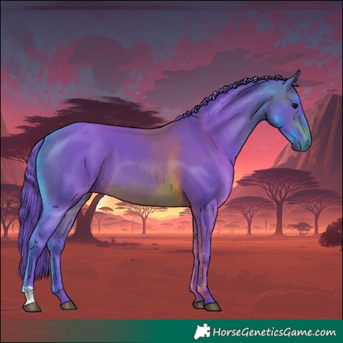 Horse Color:Watercolor Brown