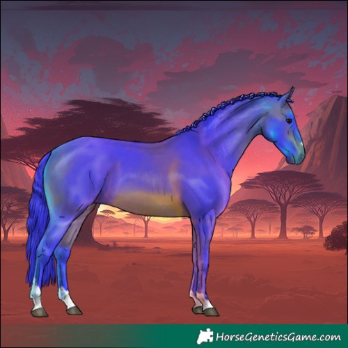 Horse Color:Watercolor Brown