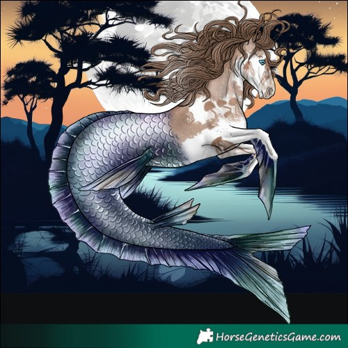 Horse Color:Black Pearl Splash 