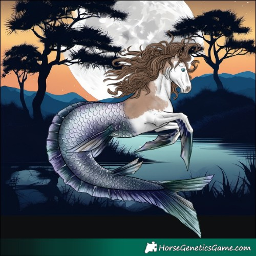 Horse Color:Black Pearl Splash 