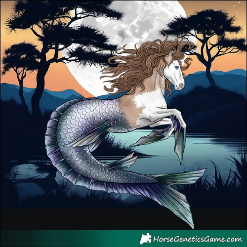 Horse Color:Black Pearl Splash 