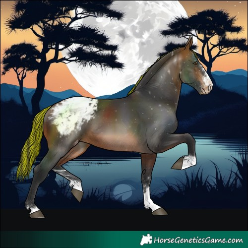 Horse Color:Painted Brown Varnish 