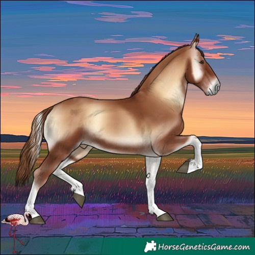 Horse Color:Red Onyx Tobiano