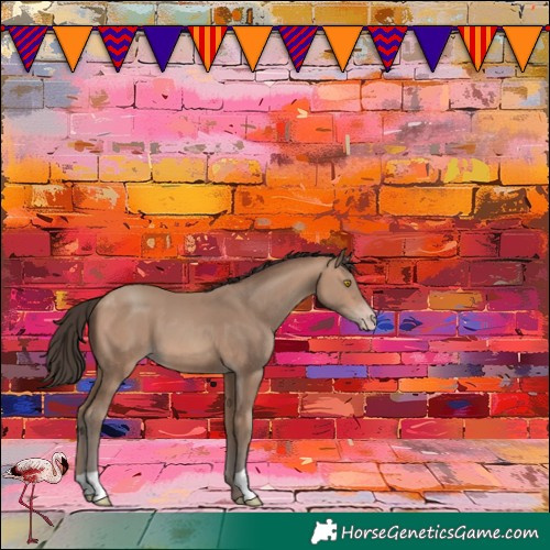 Horse Color:Sable Champagne 