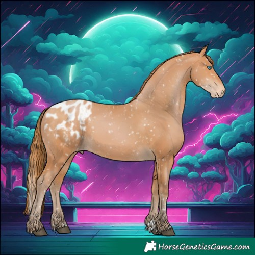 Horse Color:Bay Pearl Blanket 