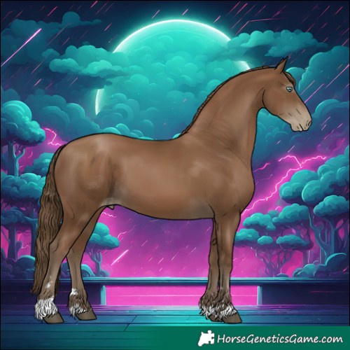 Horse Color:Gray Black Pearl 