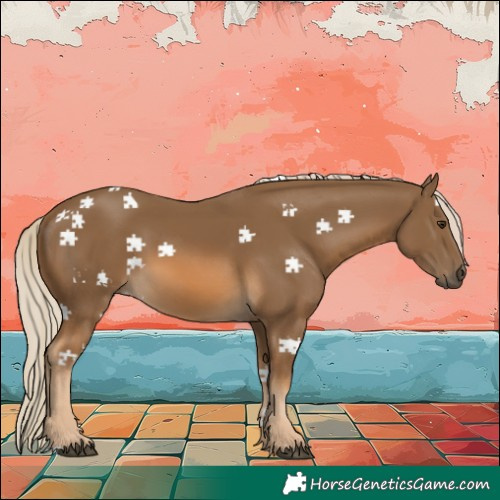 Horse Color:Chocolate Palomino