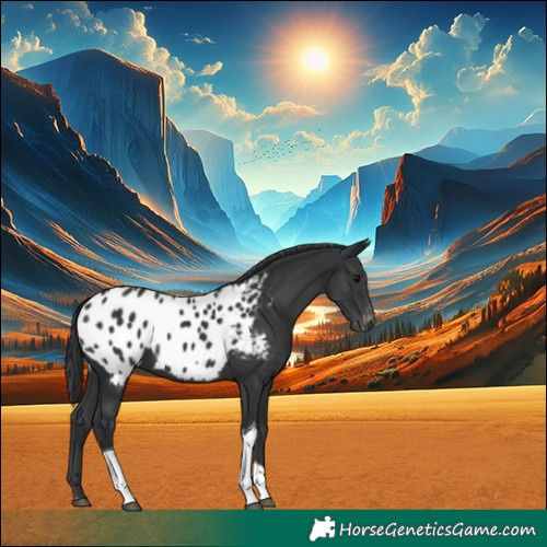 Horse Color:Black Tobiano Blanket 